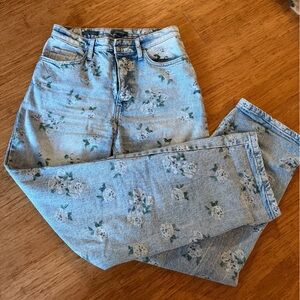 Wild Fable Floral Light Blue Women's Jeans